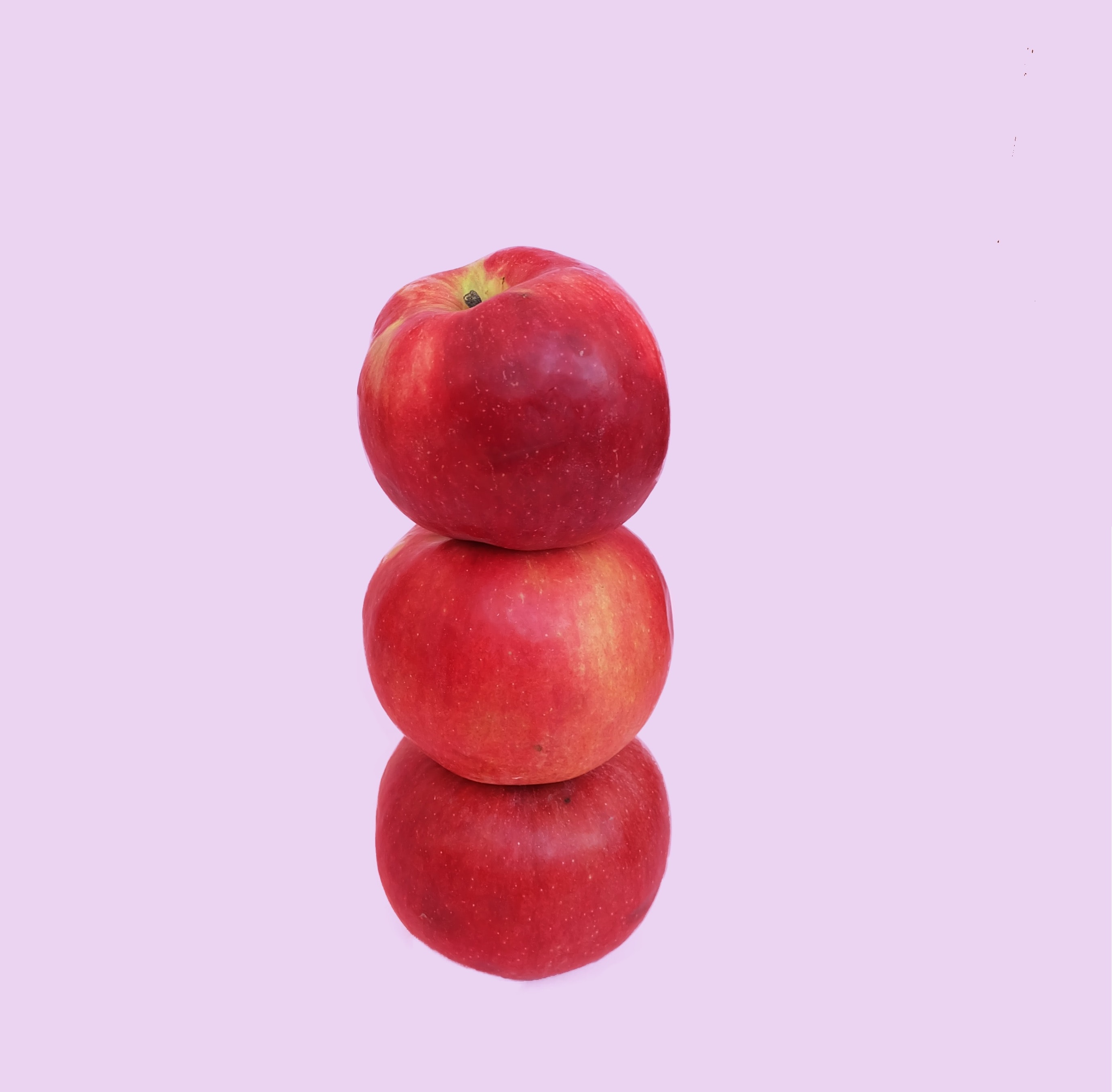 pink apples